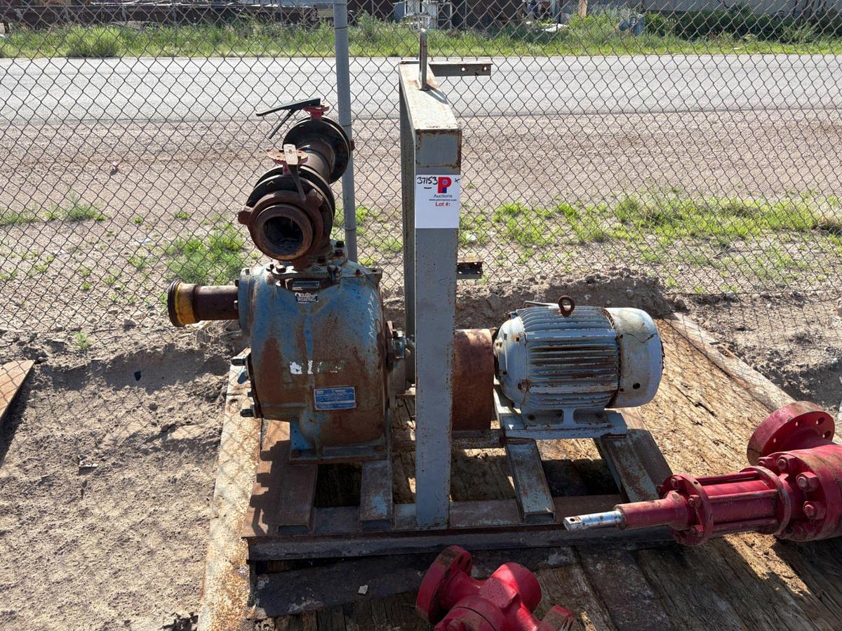 Used (2) gorman-rupp T4A60S-B SELF PRIMING CENT PUMPS