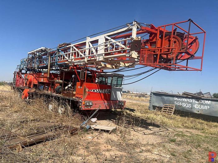 Used 2006 MODEL ES5500TXJ 5 AXLE WELL SERVICE WORKOVER RIG