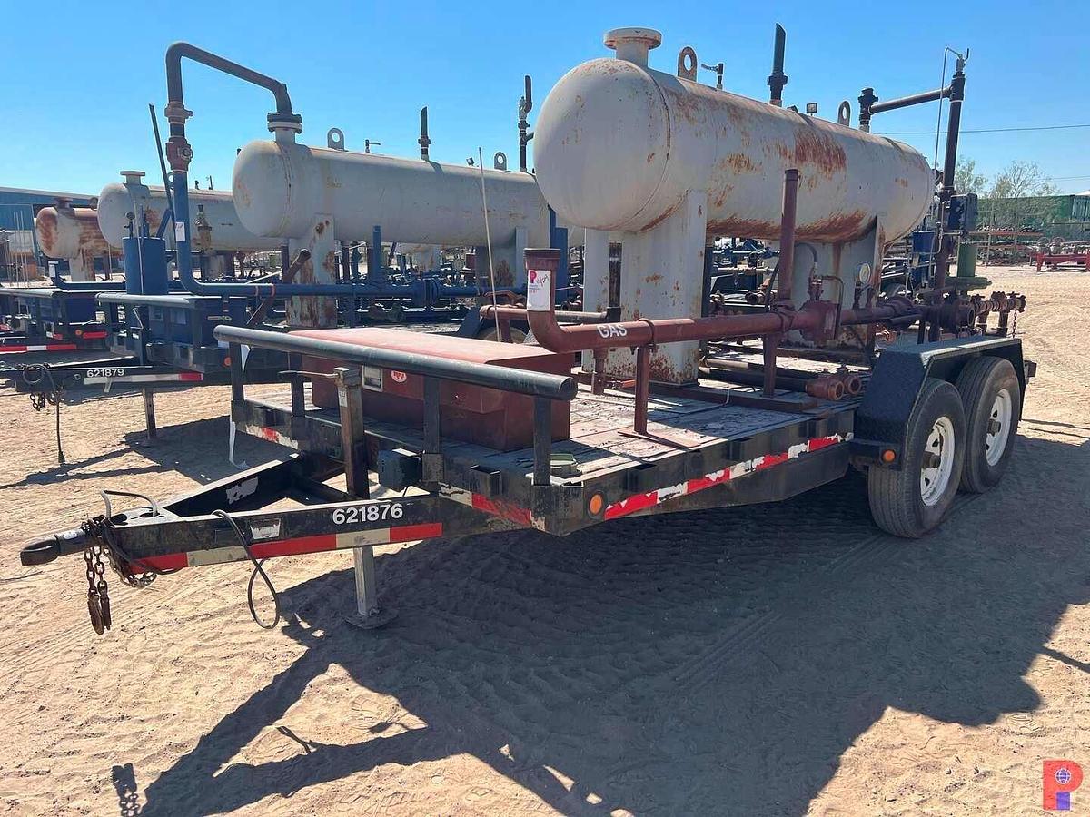 Used TRLR MTD 10’ X 30” 500PSI HORIZONTAL SEPARATOR