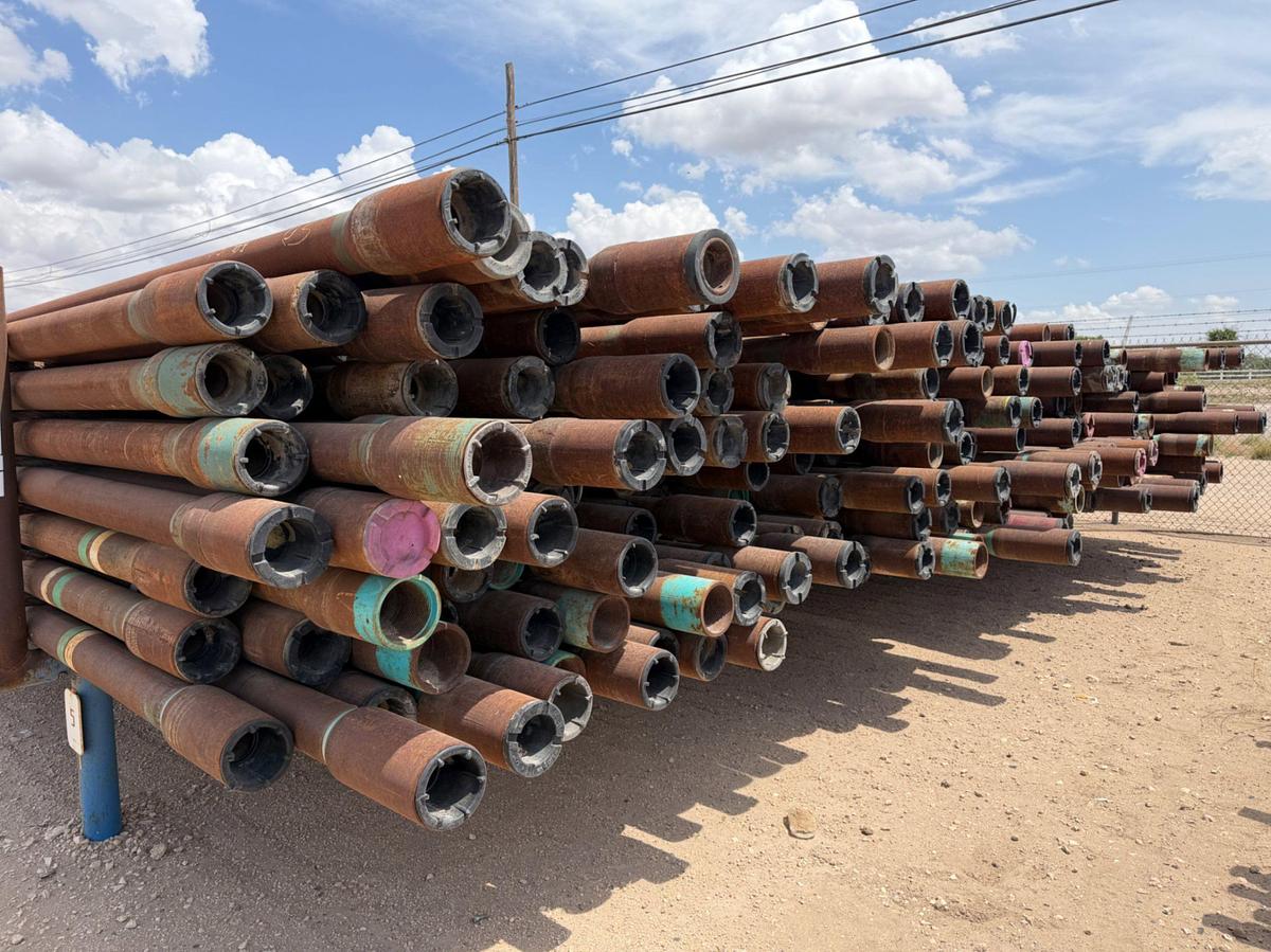 Used (52x$) Jts. Of 5” G-105 R2 Drill Pipe