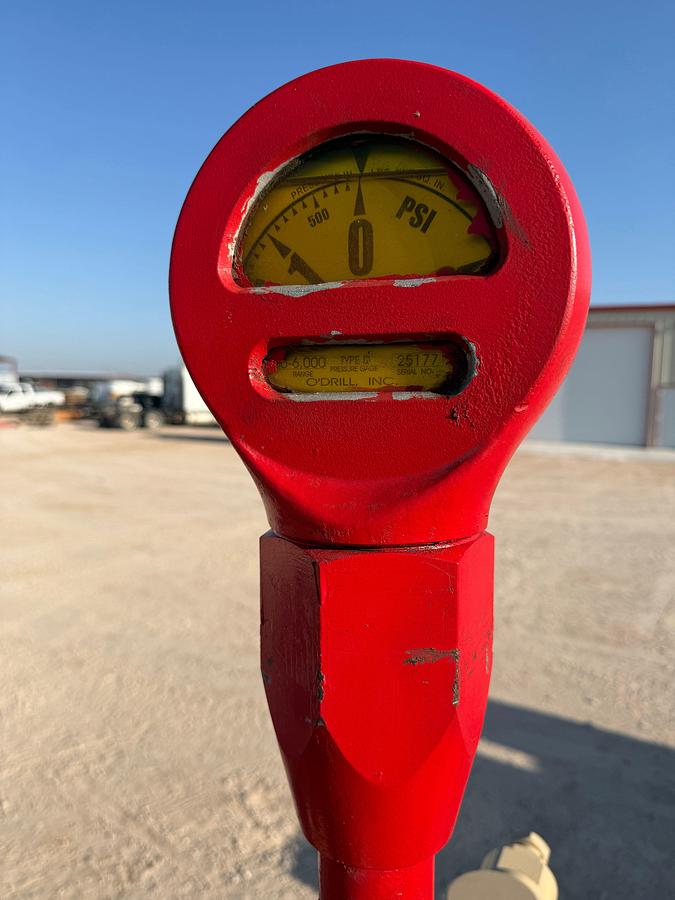 Used 2013 GARDNER DENVER GD-2250T 10K WP TRIPLEX PUMP (UNUSED REBUILD) P/B MTU 12V2000 1005-HP, SKIDDED