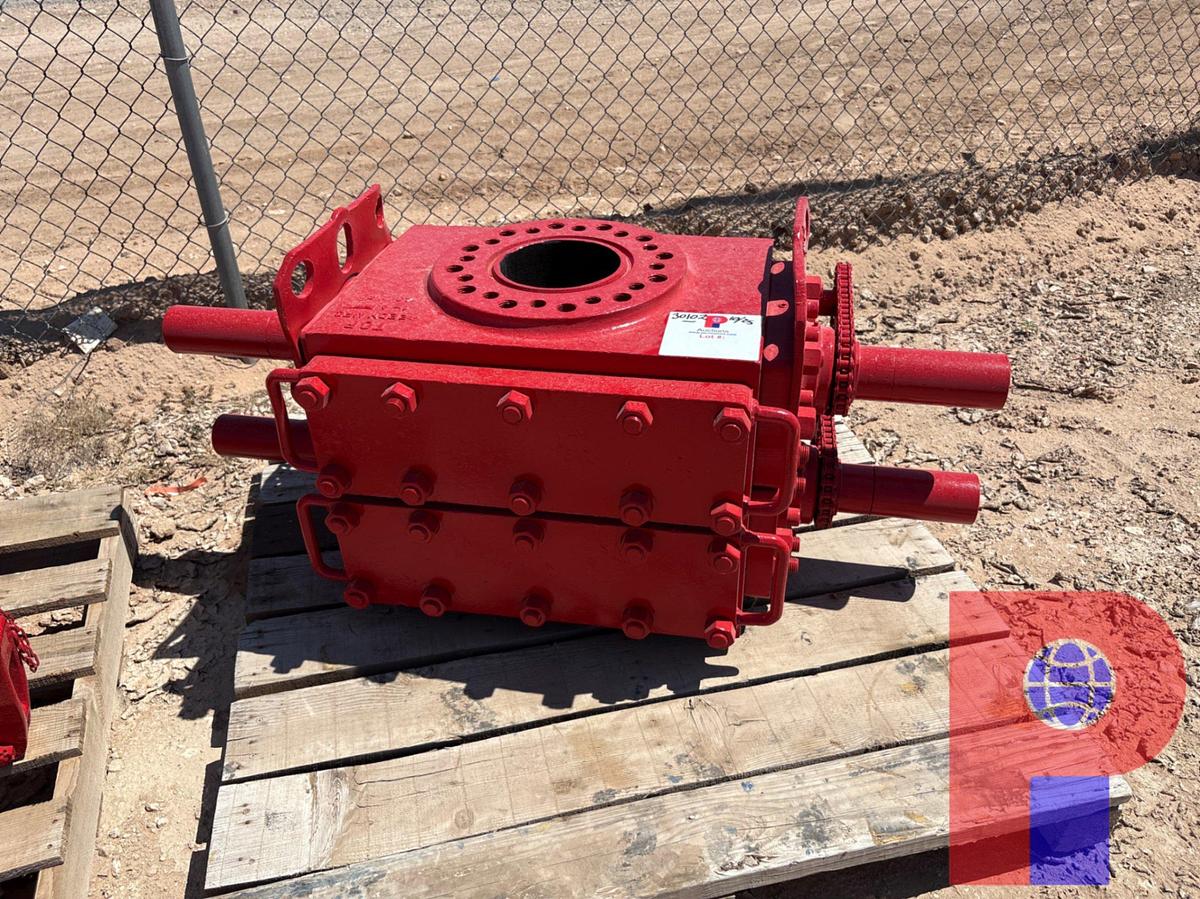 Used REEDY 7-1/16” 3K DOUBLE MANUAL BOP