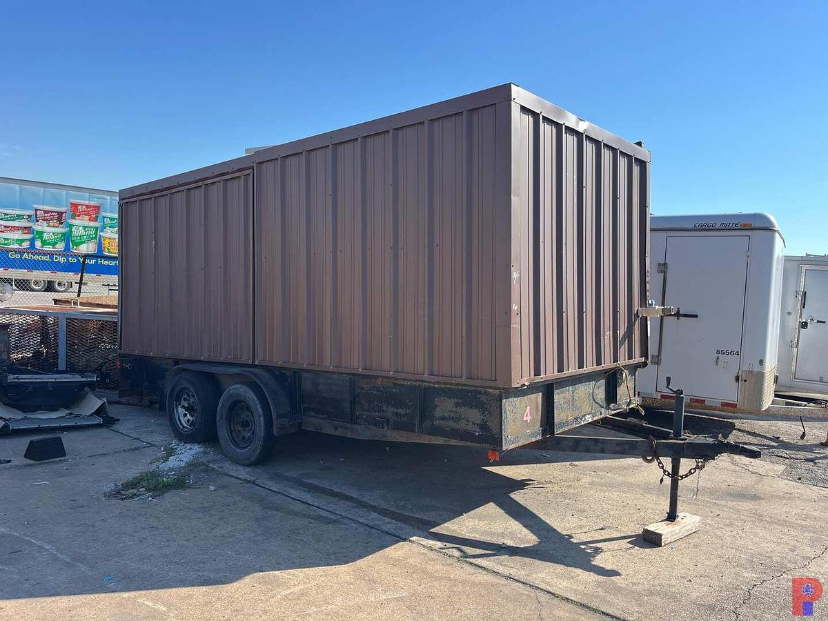 Used 16’ T/A BUMPER PULL INSULATED COOL DOWN TRAILER