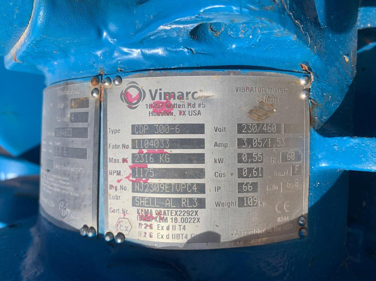 Used (5) VIMARC 3 Amp Electric Vibrator Motors