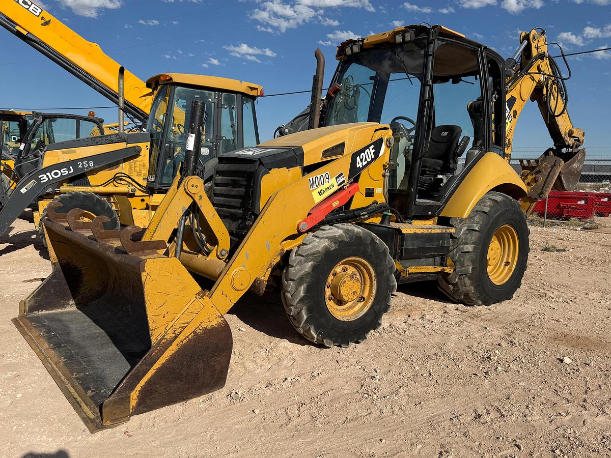 Used 2014 CATERPILLAR 420F BACKHOE
