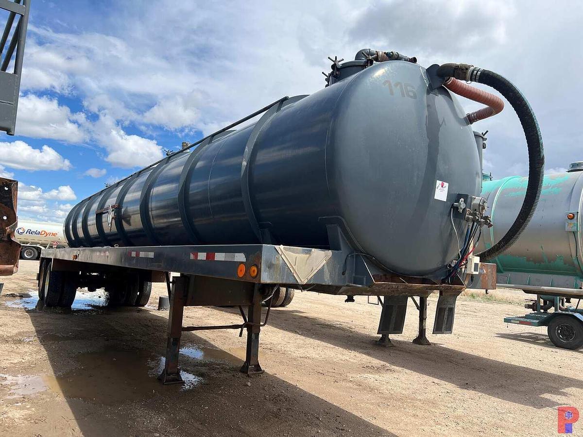 Used 2008 JACK T/A 150BBL STEEL VACUUM TRAILER