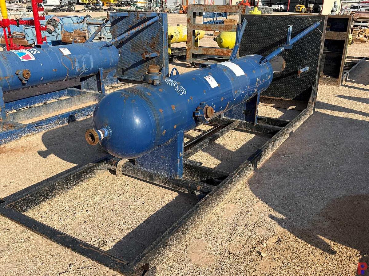 Used NTPV 20" X 8' 5,500 PSI VERTICAL SAND SEPARATOR