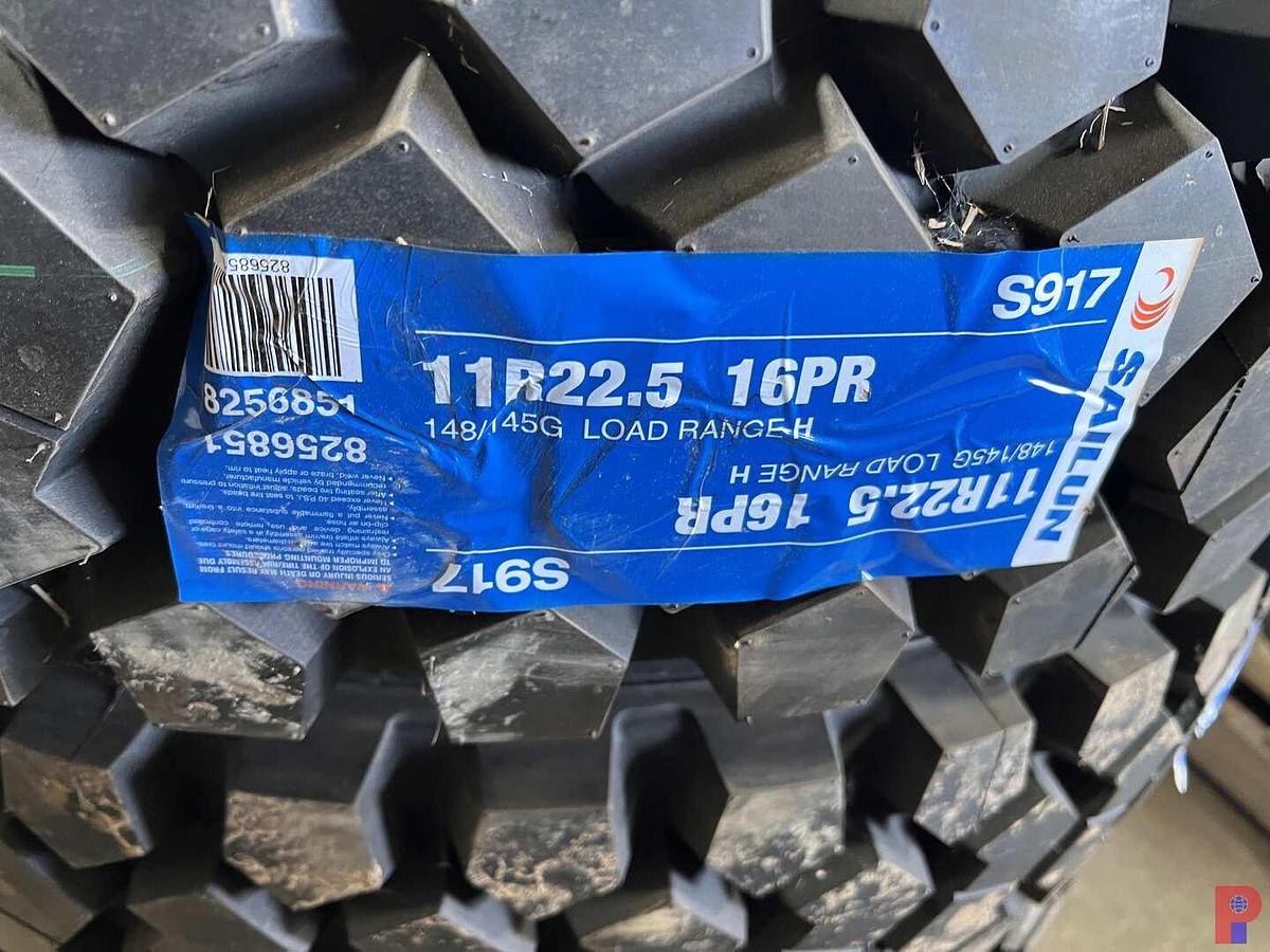 Used 4 - UNUSED SAILUN 11R22.5 TIRES