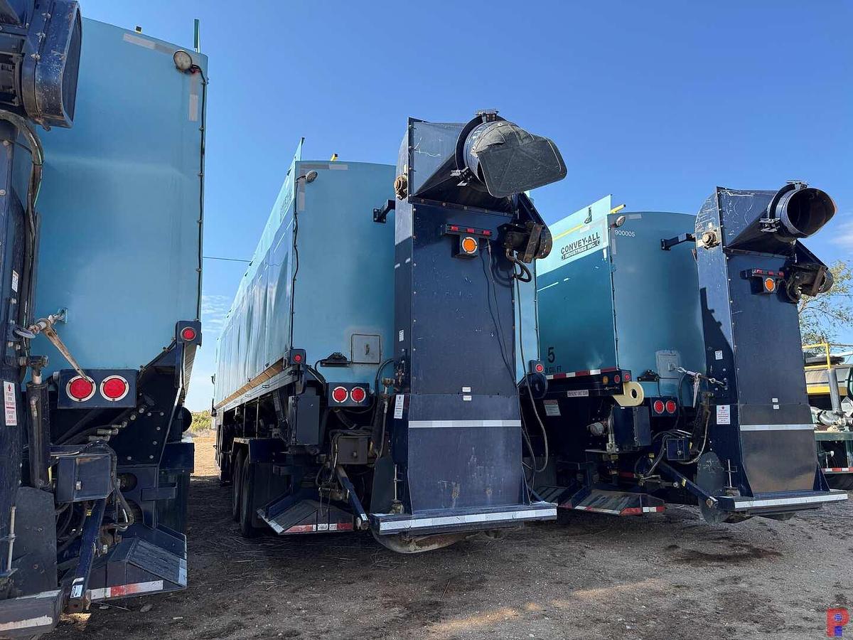 Used 2012 CONVEY ALL SK-3000-AC SAND KING BULK STORAGE TRAILER