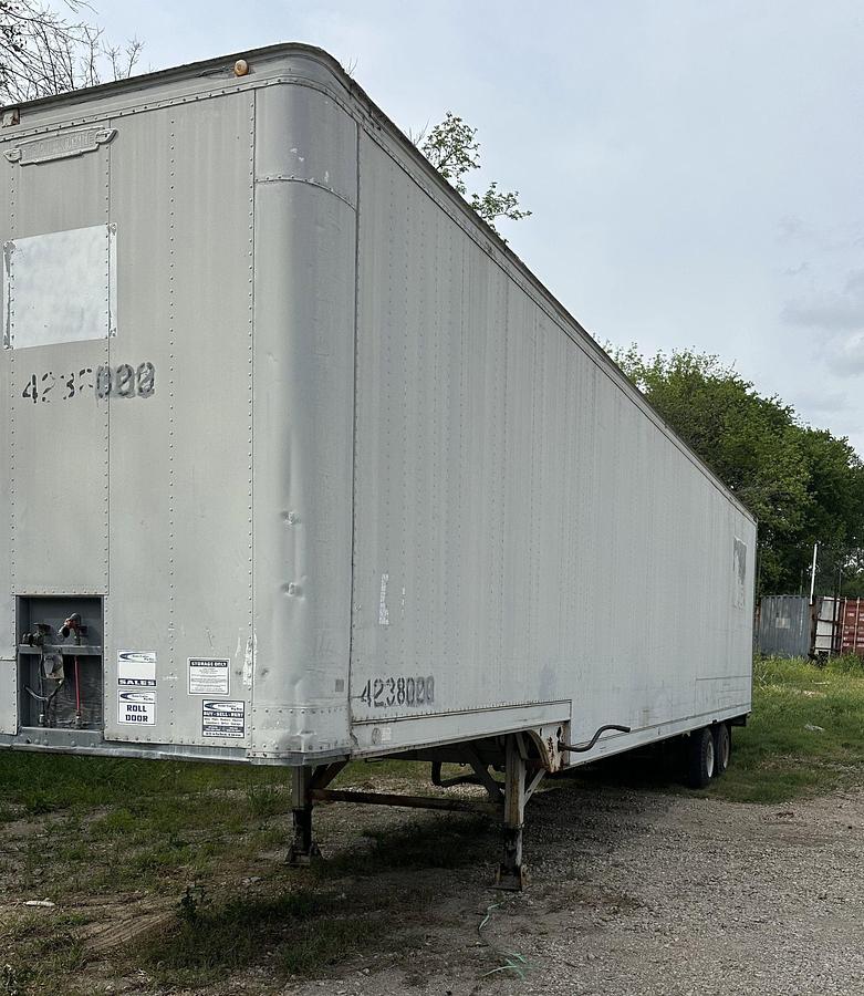 Used 1985 TRAILMOBILE 45' DROP DECK STORAGE TRAILER