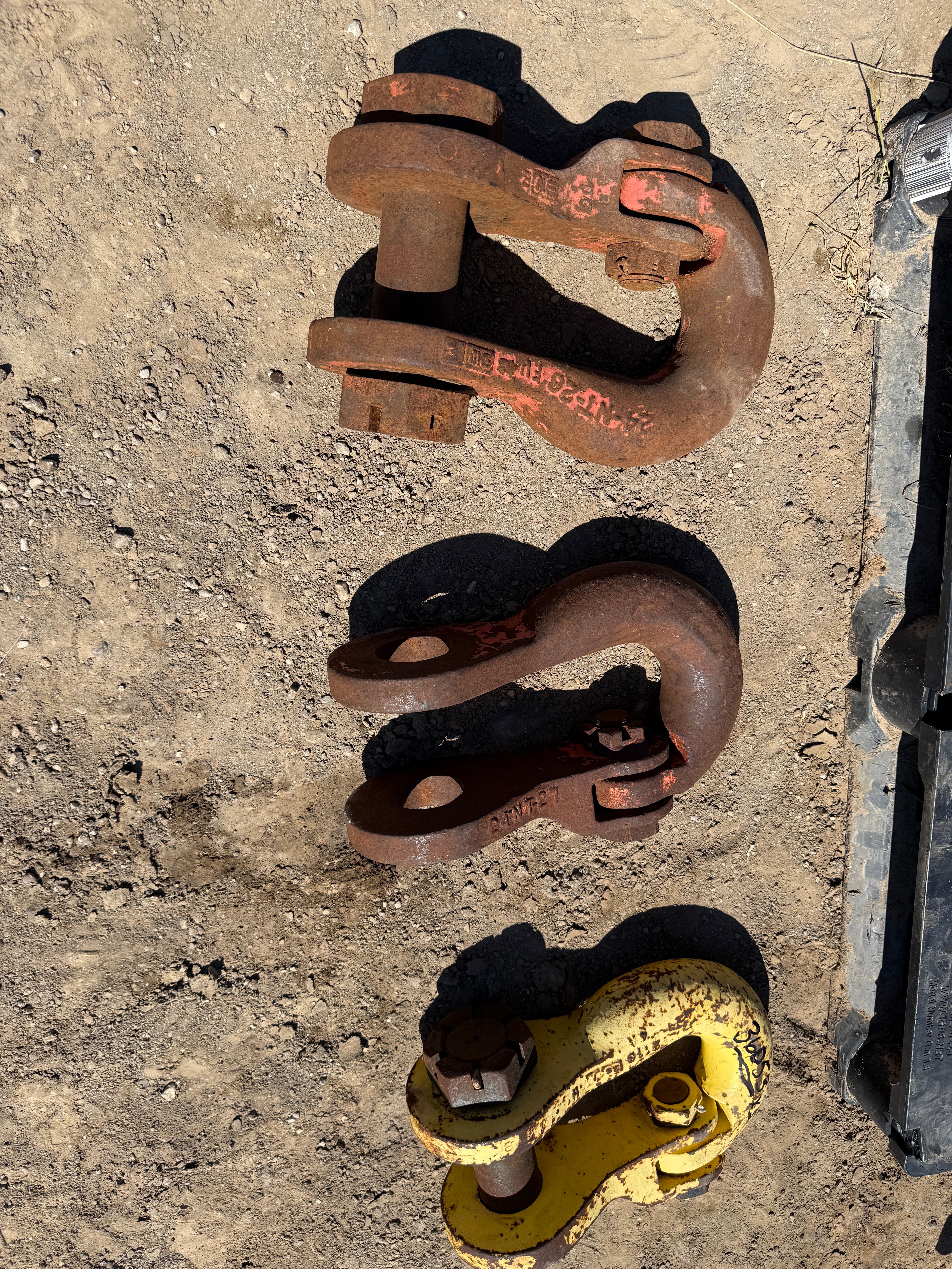 Used (3) 24-TON ROD CLEVIS’S
