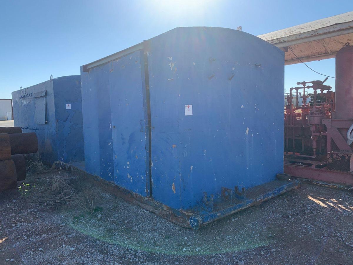 Used 15’ L x 8’ W x 9’ T Skidded Tool Doghouse