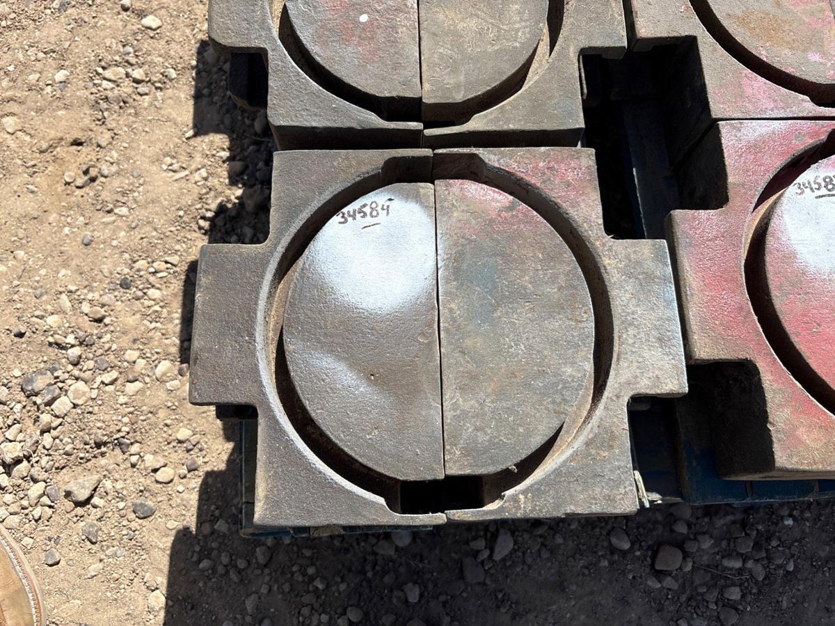 Used SET OF (2) BLIND REEDY BOP RAMS