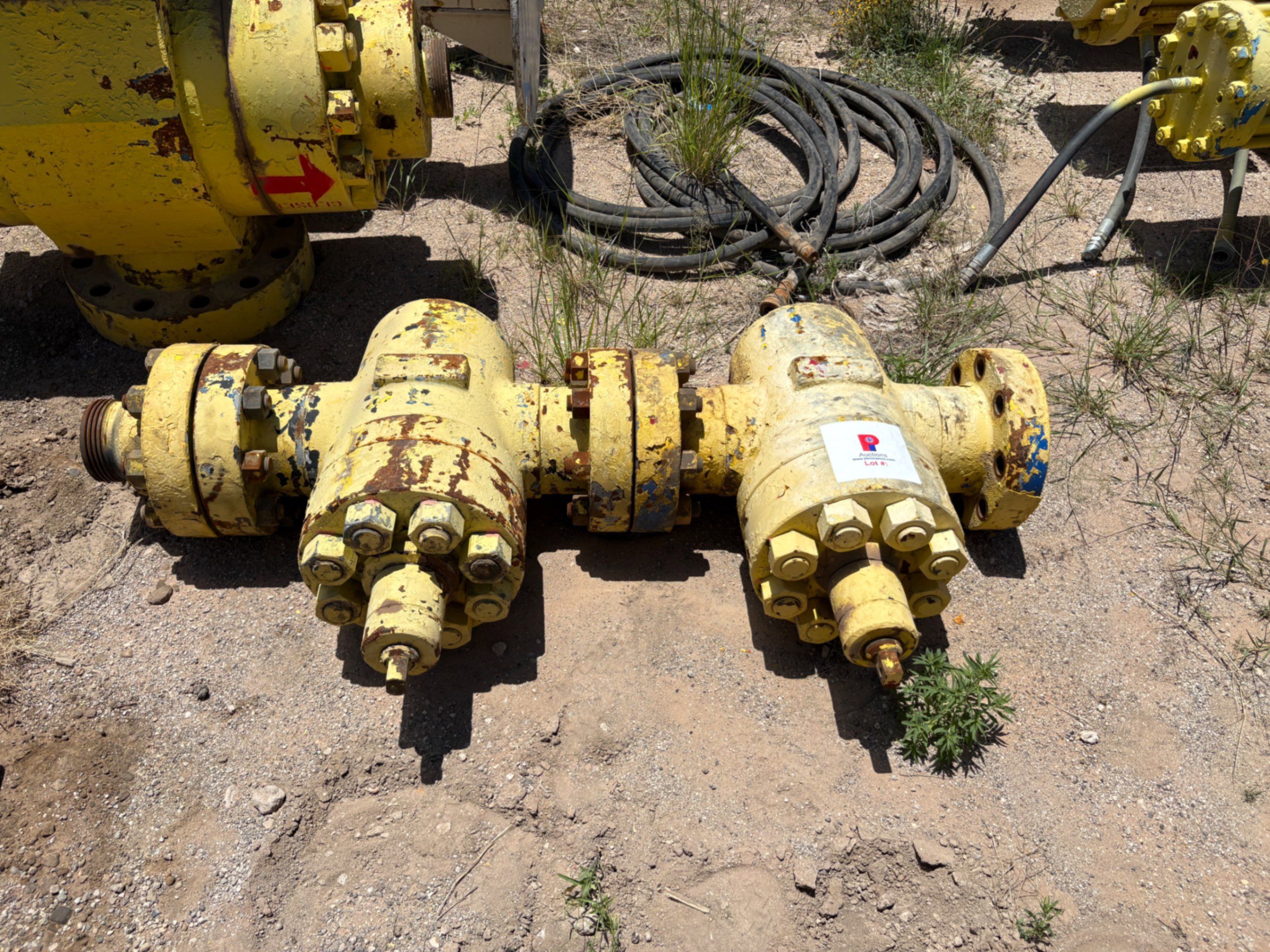 Used (10x$) (10) 4” 10k gate valves