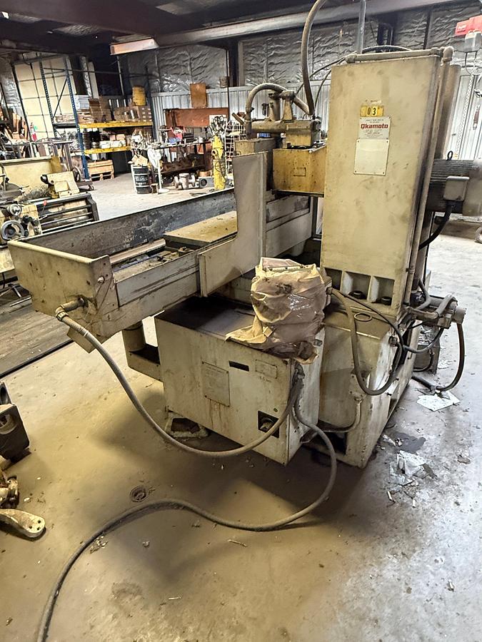 Used OKAMOTO ACC-124DX 12"x24" 3-AXIS SURFACE GRINDER