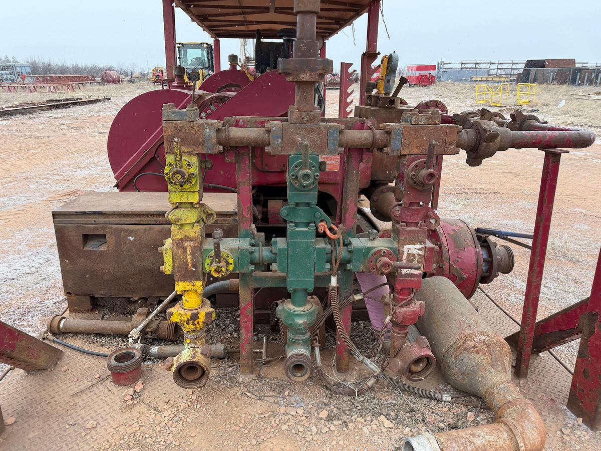 Used 2009 GARDNER DENVER PAH 10K TRIPLEX MUD PUMP