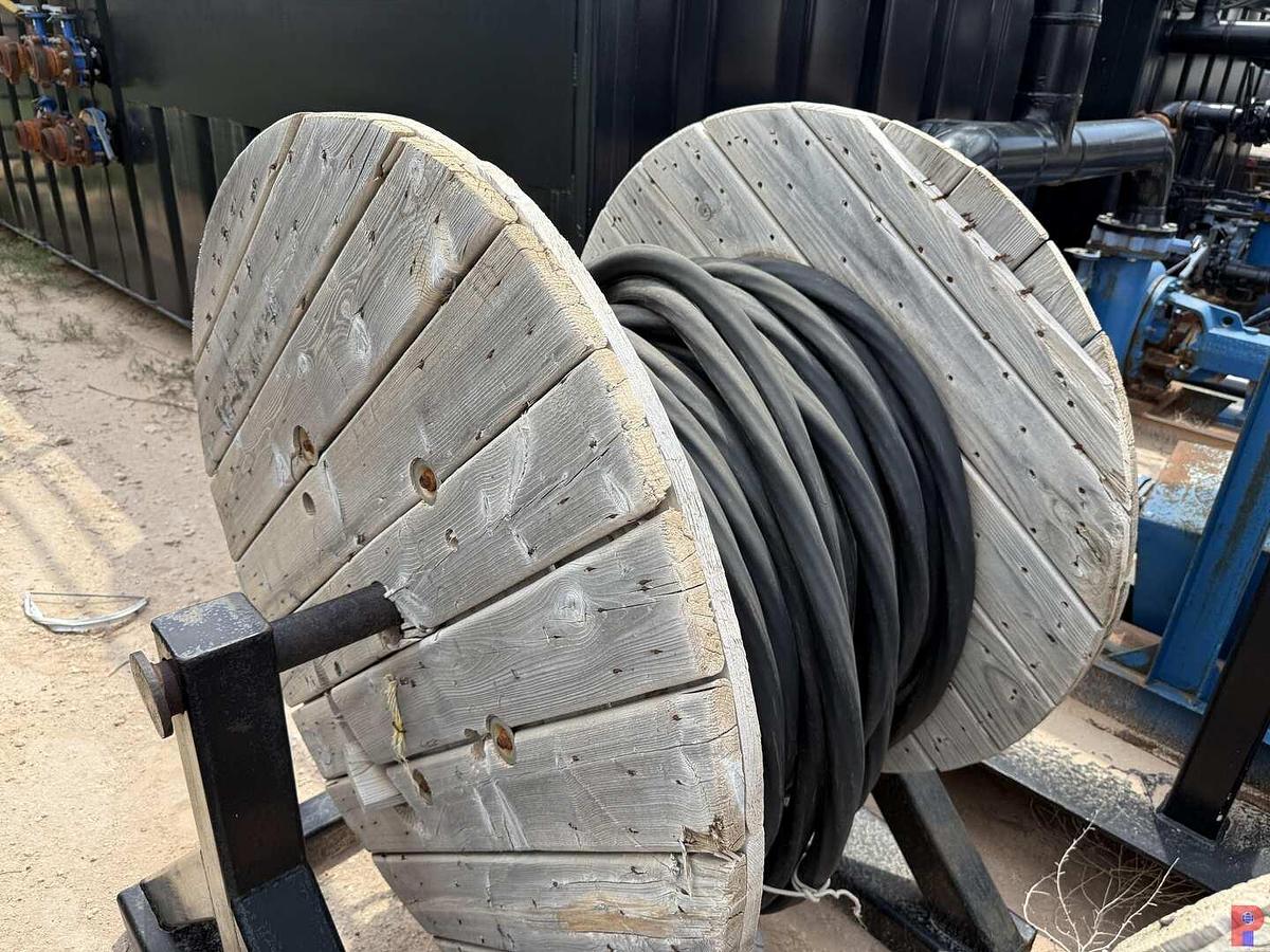 Used 27’L X 10’W X 6.5’H 2-COMPARTMENT 260 BBL. MIXING TANK P/B (4) 75 HP ELECTRIC MOTORS