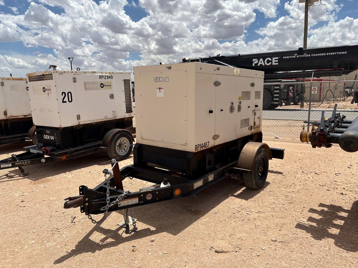 Used 2018 UQ POWER UQ25 20KW S/A BUMPER PULL TOWABLE GENERATOR