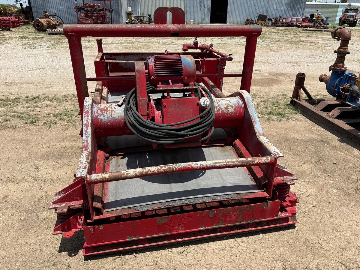 Used 8’L x 5’W SHALE SHAKER W/ 5-HP ELECTRIC MOTOR