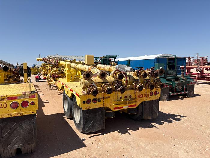 Used 50’ 12-ARM T/A FRAC MANIFOLD TRAILER