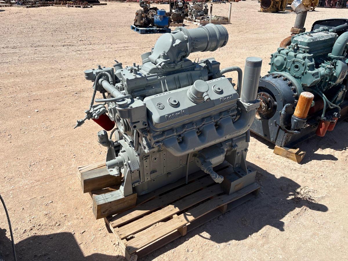 Used Detroit diesel 8V92 engine