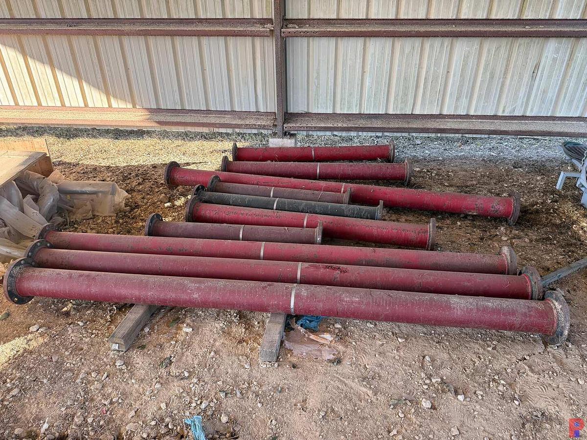 Used (10 JTS) 6” X 4’ - 10’ FLANGED WASH PIPE EXTENSIONS