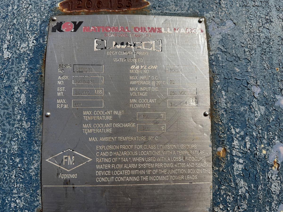 Used NATIONAL 110-UE DRILLING DRAWWORKS