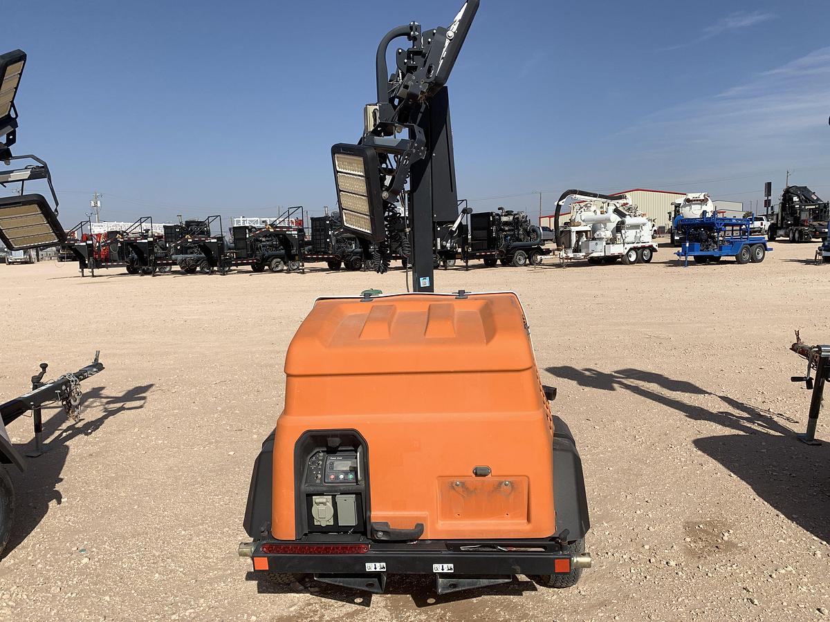 Used 2018 GENERAC  MLT6SMD 6KW S/A BUMPER PULL LED LIGHT TOWER
