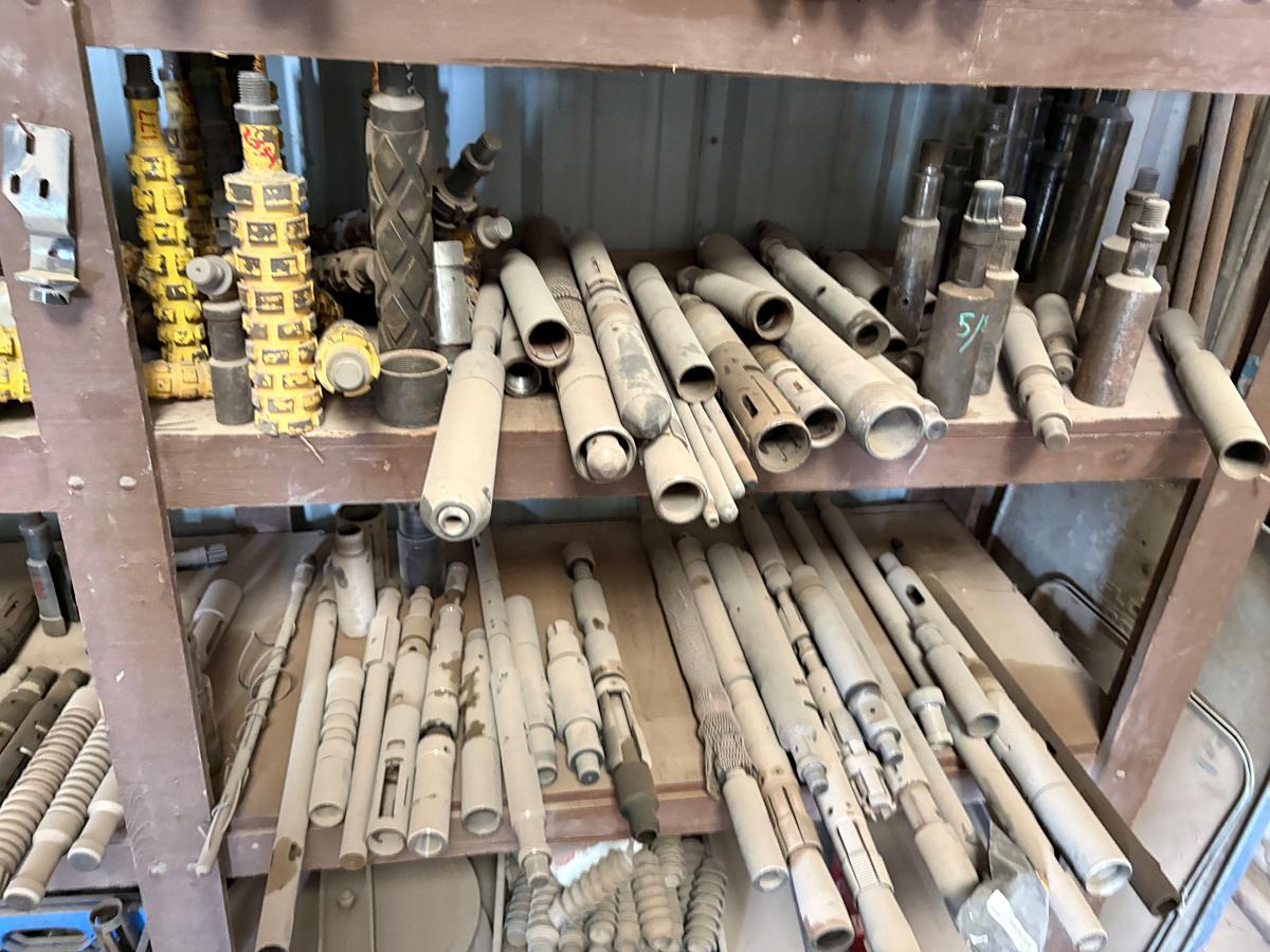 Used Large lot of assorted wireline/slickline tools
