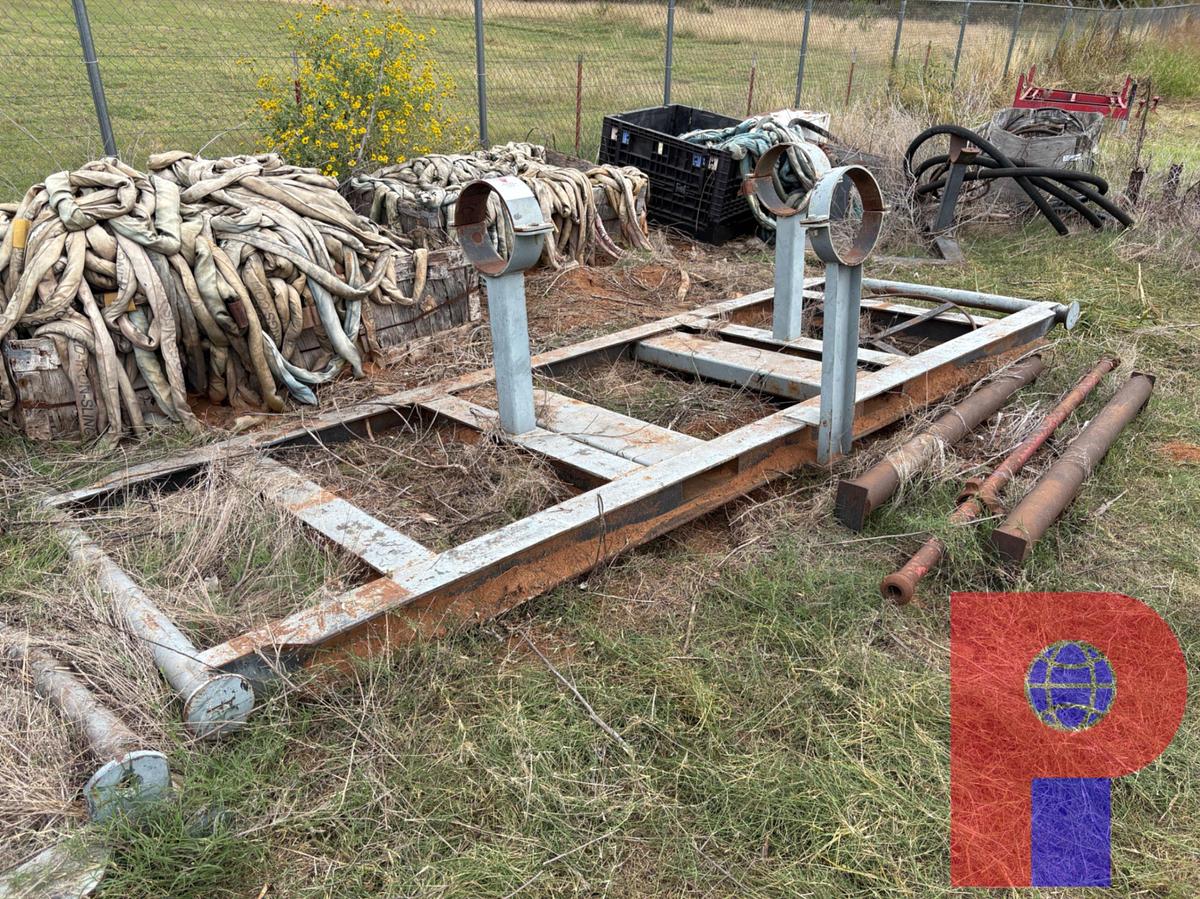 Used (3X$) (1) 12’ X 8’ & (2) 15’ X 5’ TOOL TRANSPORT SKIDS