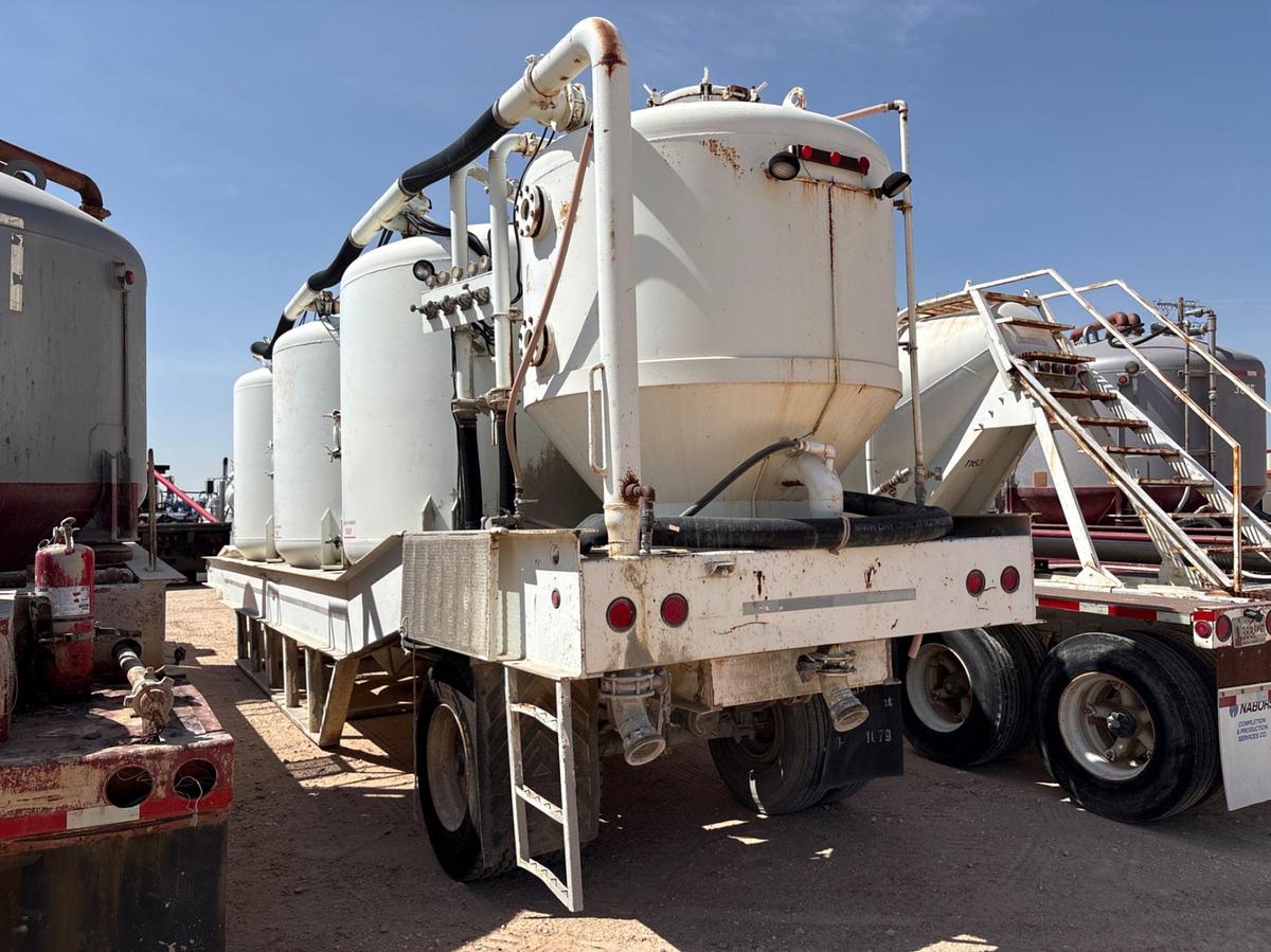 Used 2007 SHOPBUILT 4-POD S/A DRY BULK TANK TRAILER