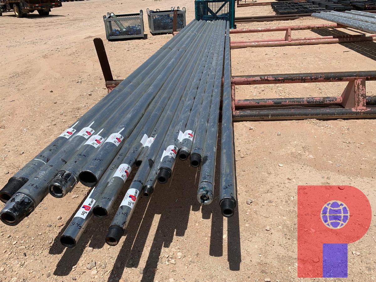 Used 3” OD X 1 1/2” IDX 28.94’L SPIRAL DRILL COLLER W/ 2 7/8 PAC-4