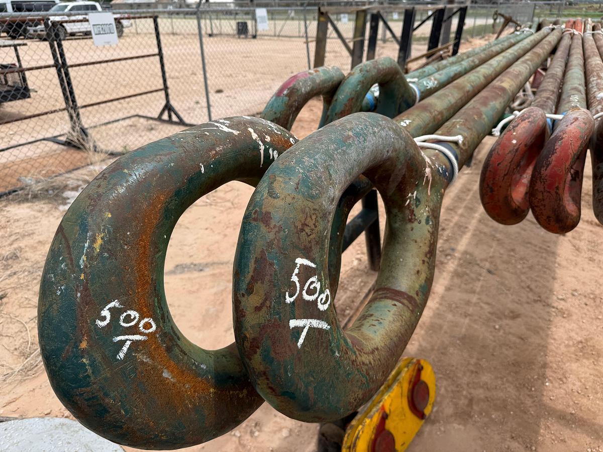 Used LOT W/ (1 SET) 3-1/2”OD x 265”L 500-TON CASING ELEVATOR LINKS