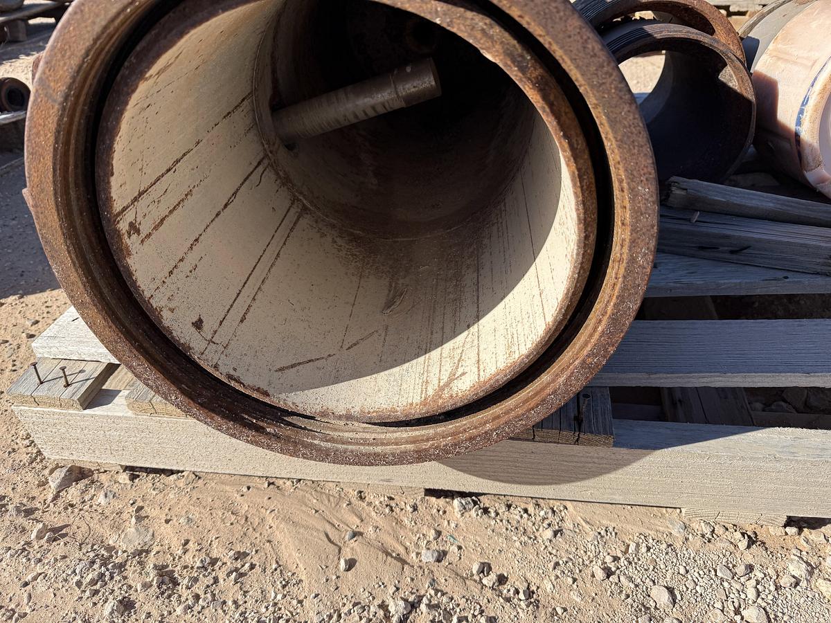 Used (2) MULTI-SIZE SINGLE PLUG CEMENT HEADS & SUBS