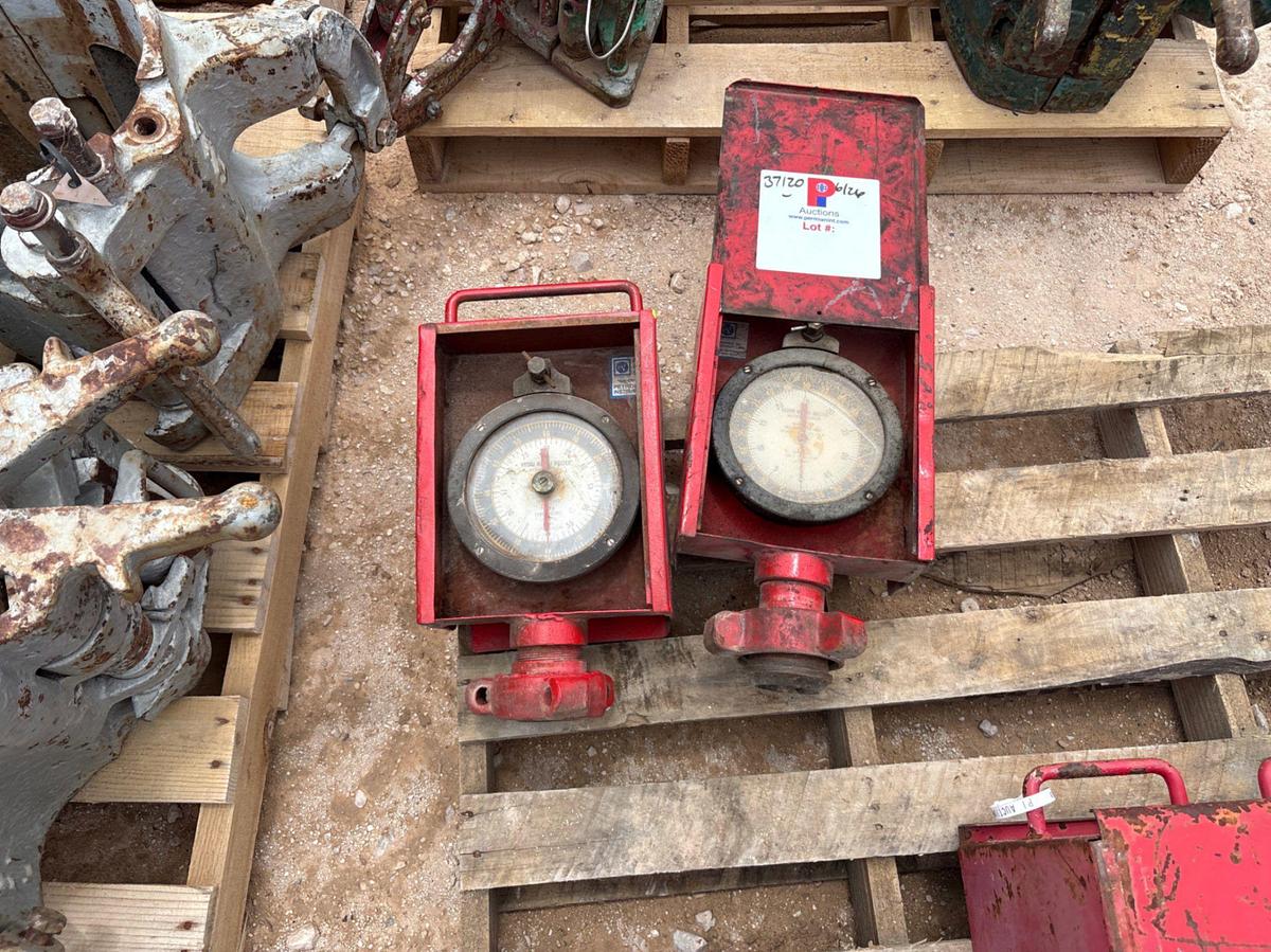 Used (2) hydro weight master weight indicators