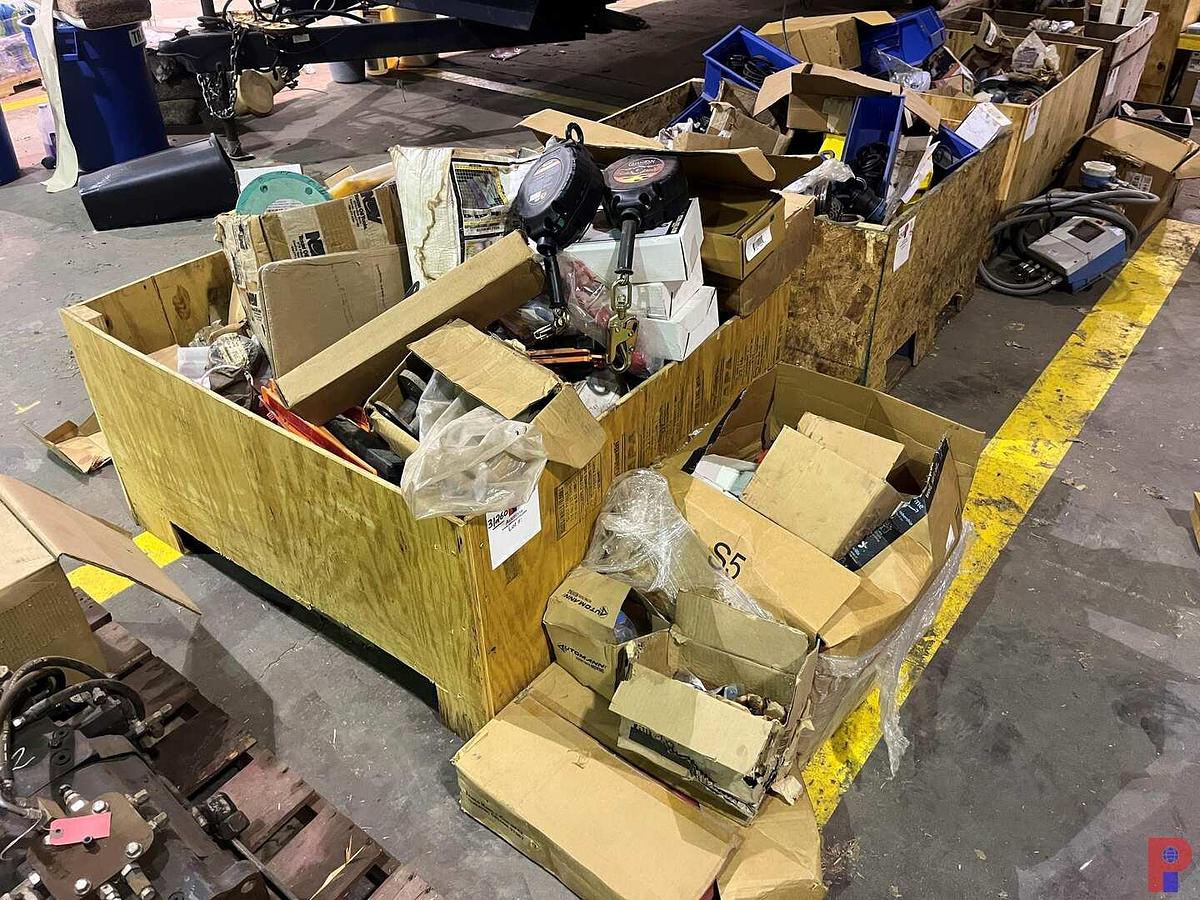 Used CRATE W/ MISC. OILFIELD RELATED PARTS AND SUPPLIES