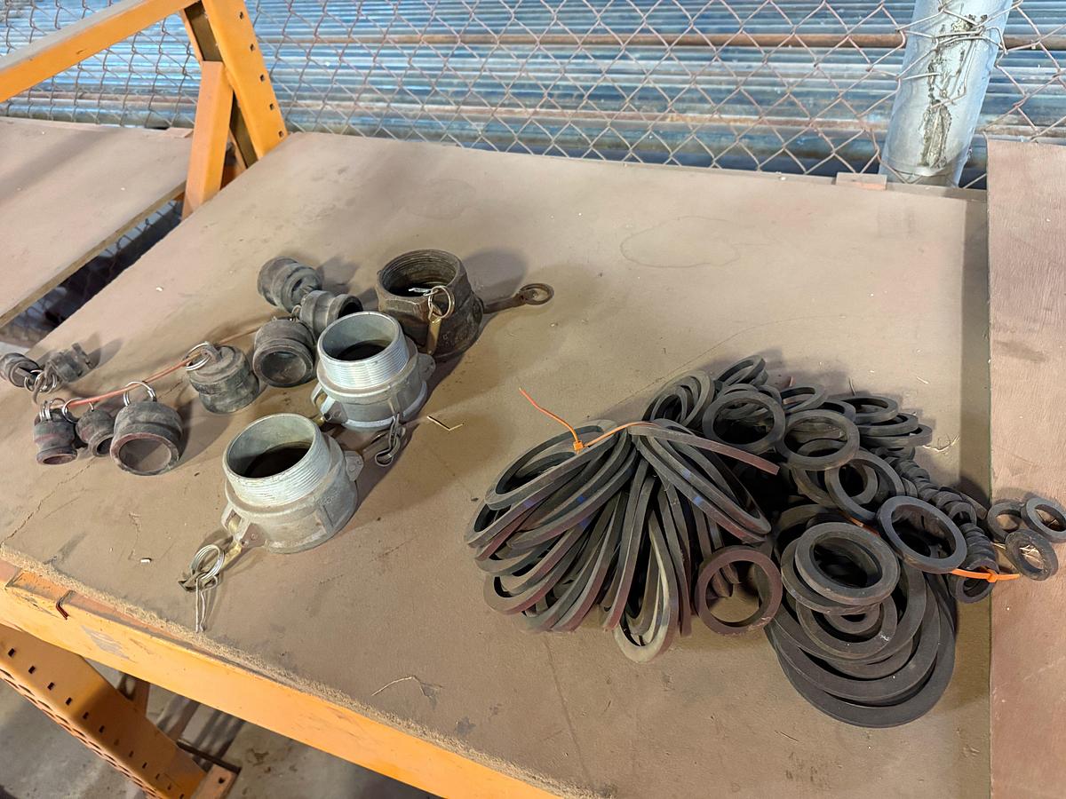 Used SHELF w/ (100*) 1-3/8” x 1-1/8”, 1-3/8”, 1-1/8”ADAPTER STUDS