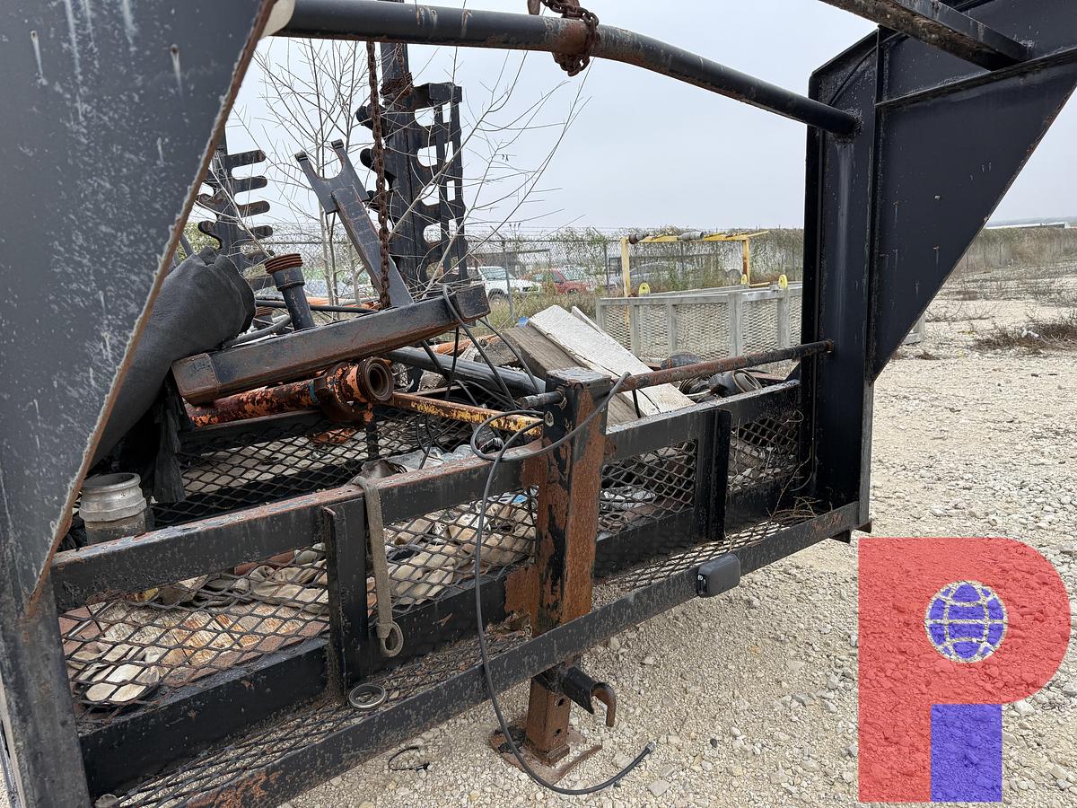 Used 2012 TRI-W 20’ T/A MONORAIL GOOSENECK TRAILER