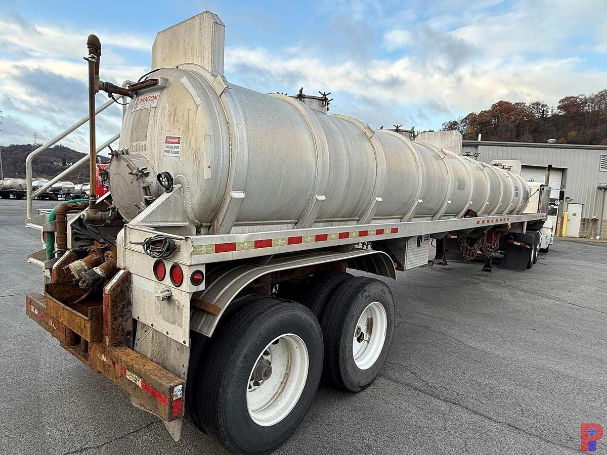 Used 2011 DRAGON 120 BBL ALUMINUM T/A VACUUM TRAILER