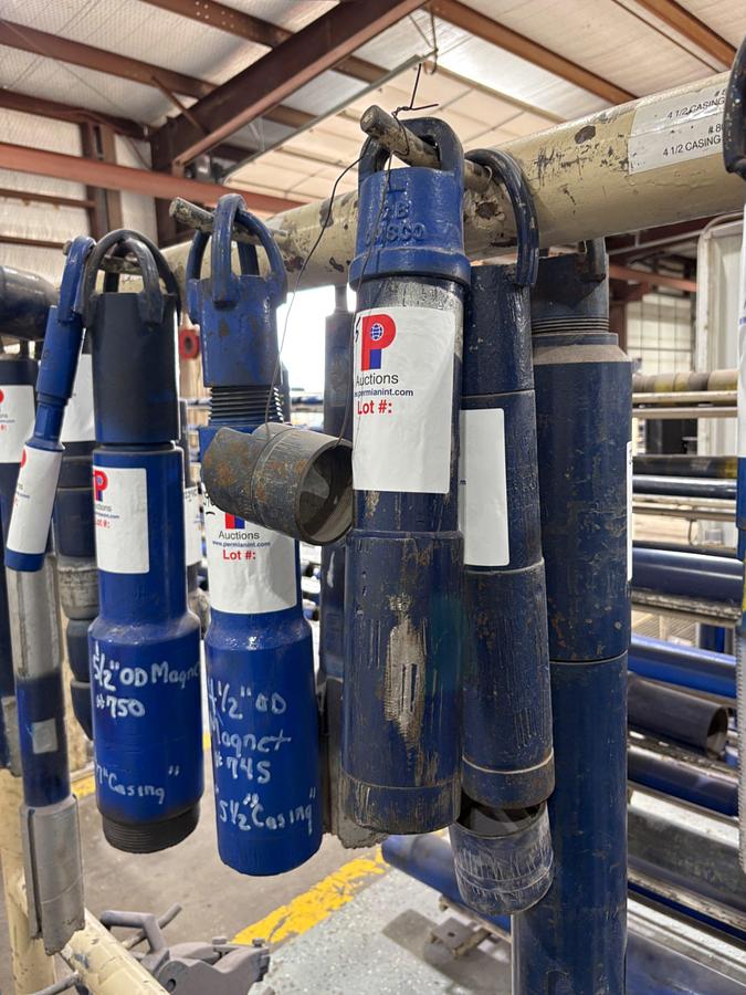 Used 3-1/2”od magnet w/ cut lip guide