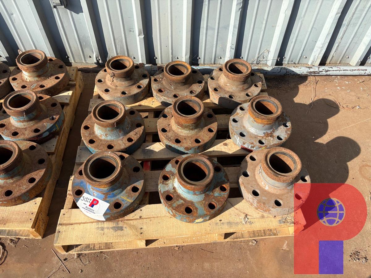 Used (9X$) 4” WECO FLANGES
