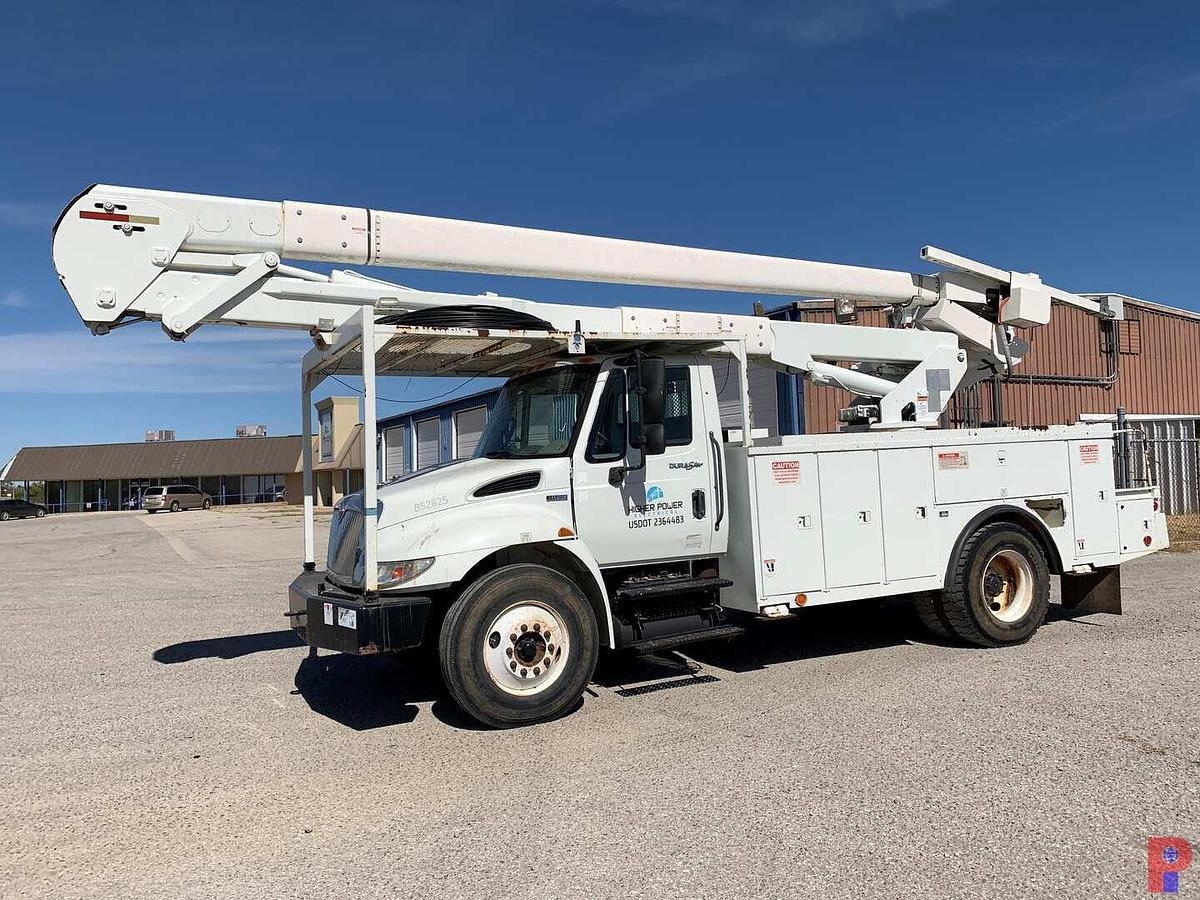 Used 2013 INTERNATIONAL DURASTAR 4300 HI-RANGER 5TC-55 BUCKET TRUCK