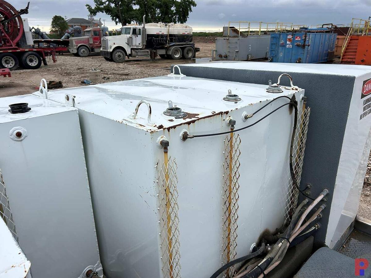 Used 2010 VALLEY ENGINEERING, INC. 12' T/A FUEL LUBE BUMPER PULL TRAILER