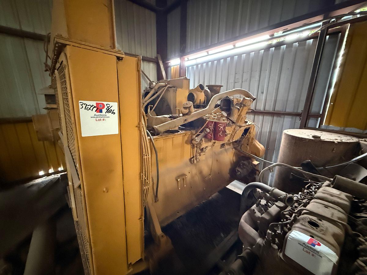 Used CATERPILLAR D353 DIESEL ENGINE CORE (INCOMPLETE)