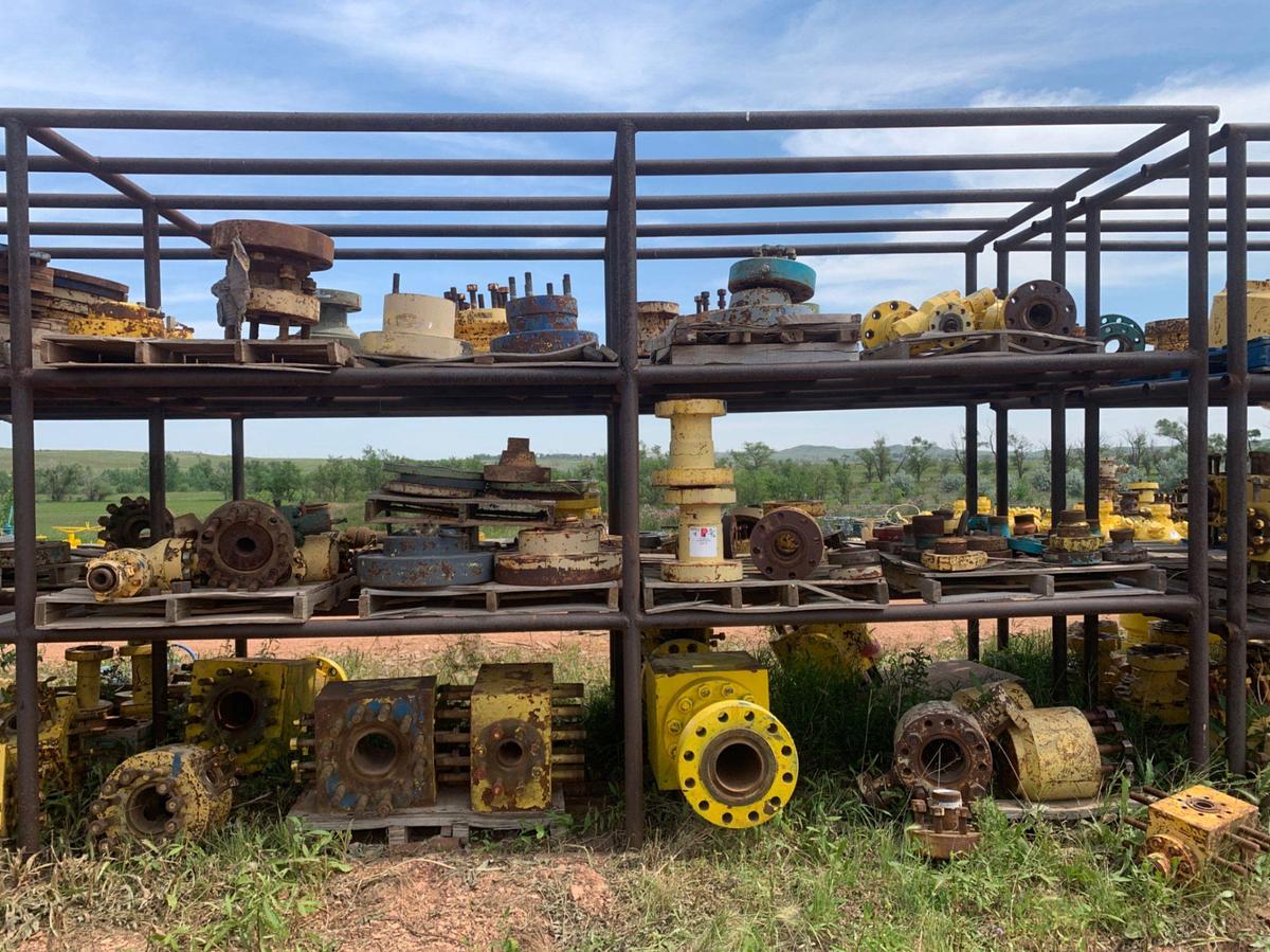 Used (6) Shelves of DSA’s, Flanges and Weco Flanges