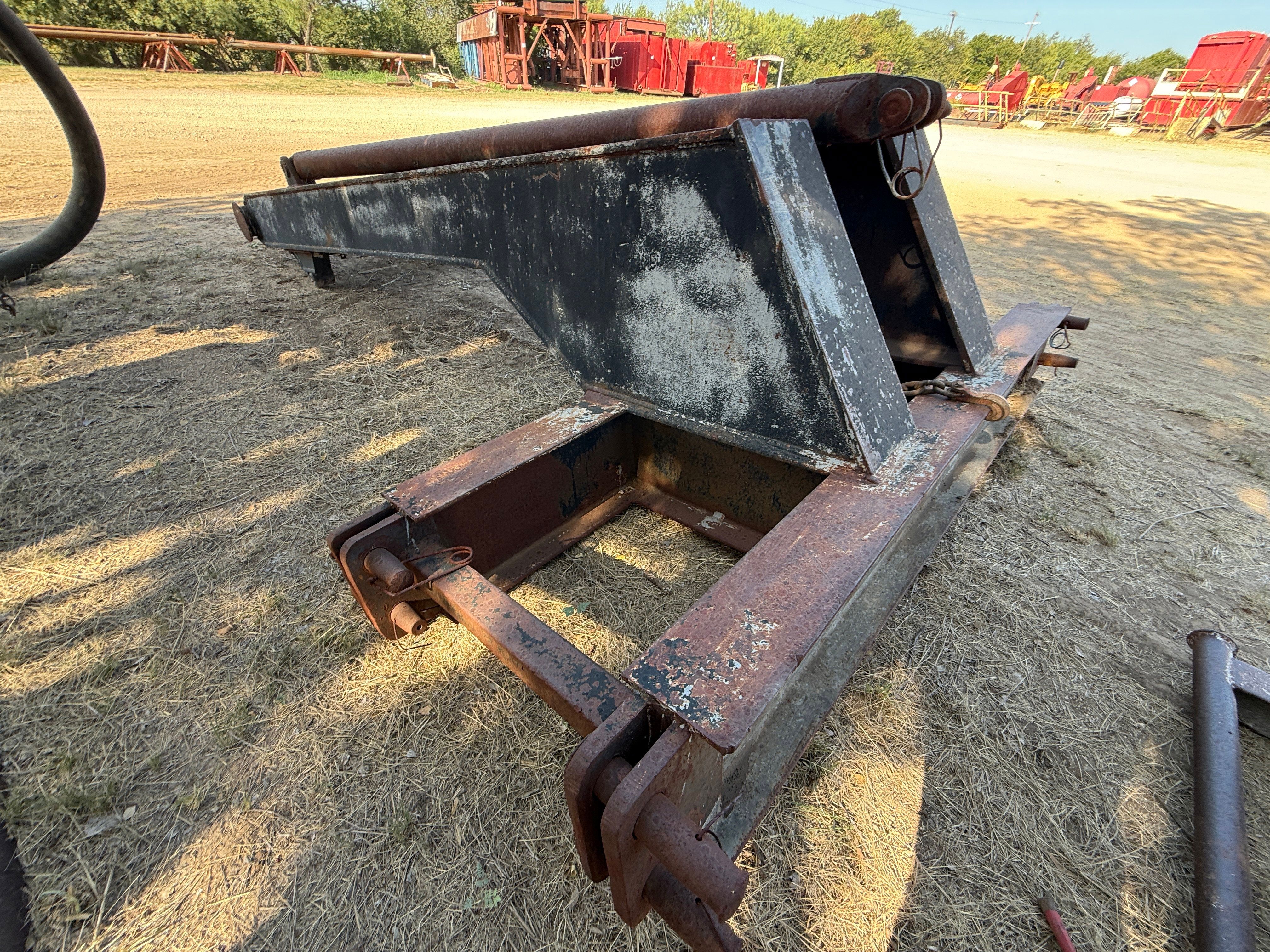 Used 13’ SMALL GIN POLE INVERTED FIFTH WHEEL CUSTOM TOW HITCH