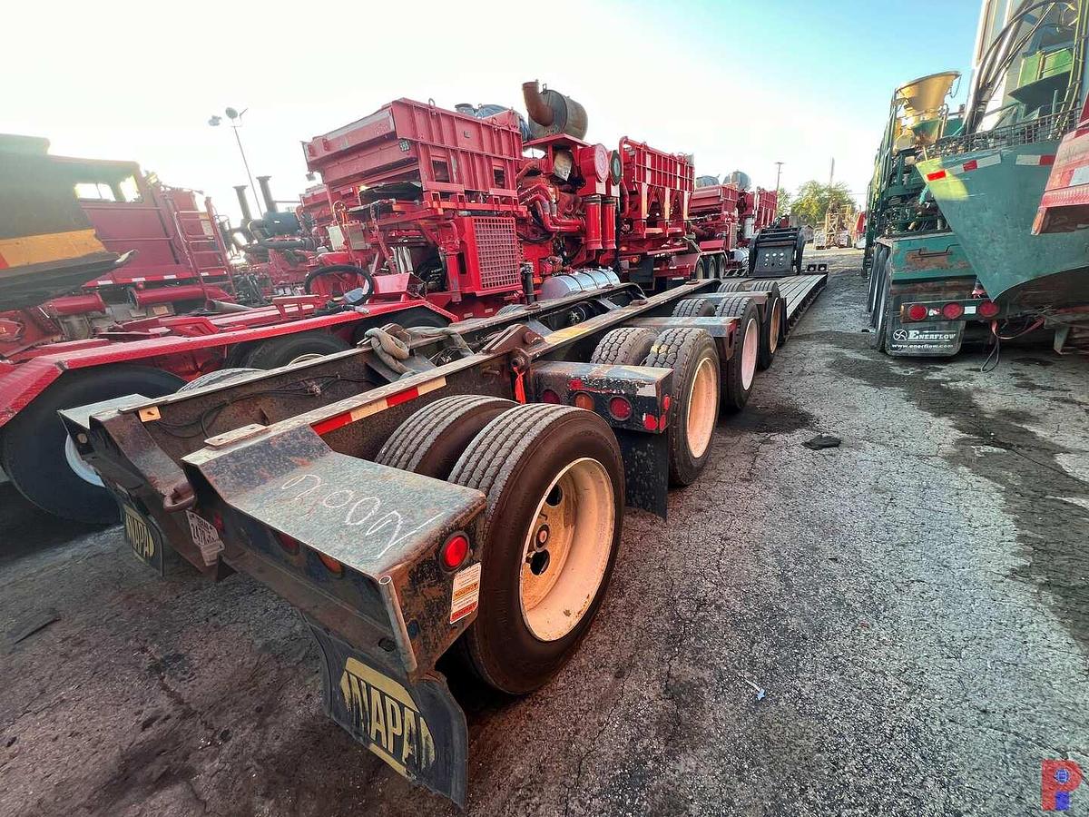 Used 2007 FONTAINE SPECIALIZED 55 TON 4 AXLE RGN LOWBOY TRAILER
