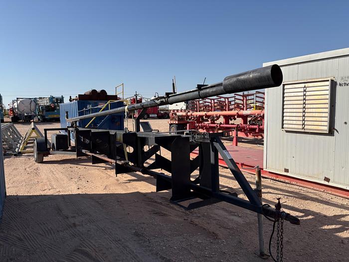 Used SHOPBUILT 32’ S/A BUMPER PULL PORTABLE FLARE TRAILER