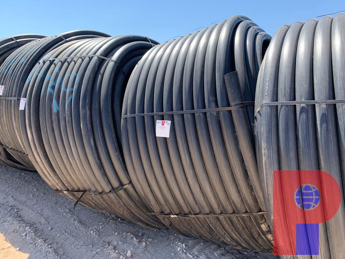 Used 1,000 FOOT ROLL OF 3” IPS DR9 POLY PIPE