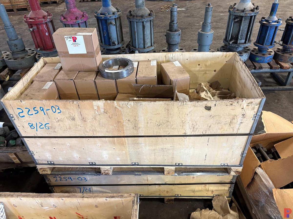 Used (2 CRATES) OF NEW IN BOX 7-1/16” 15K GATE VALVE SEATS